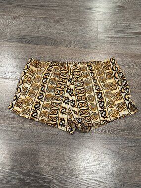 Sauvage California Men’s Swim Trunks Small Retro Tribal Print